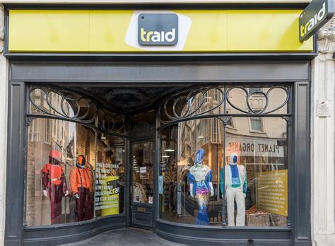 traid charity shop.